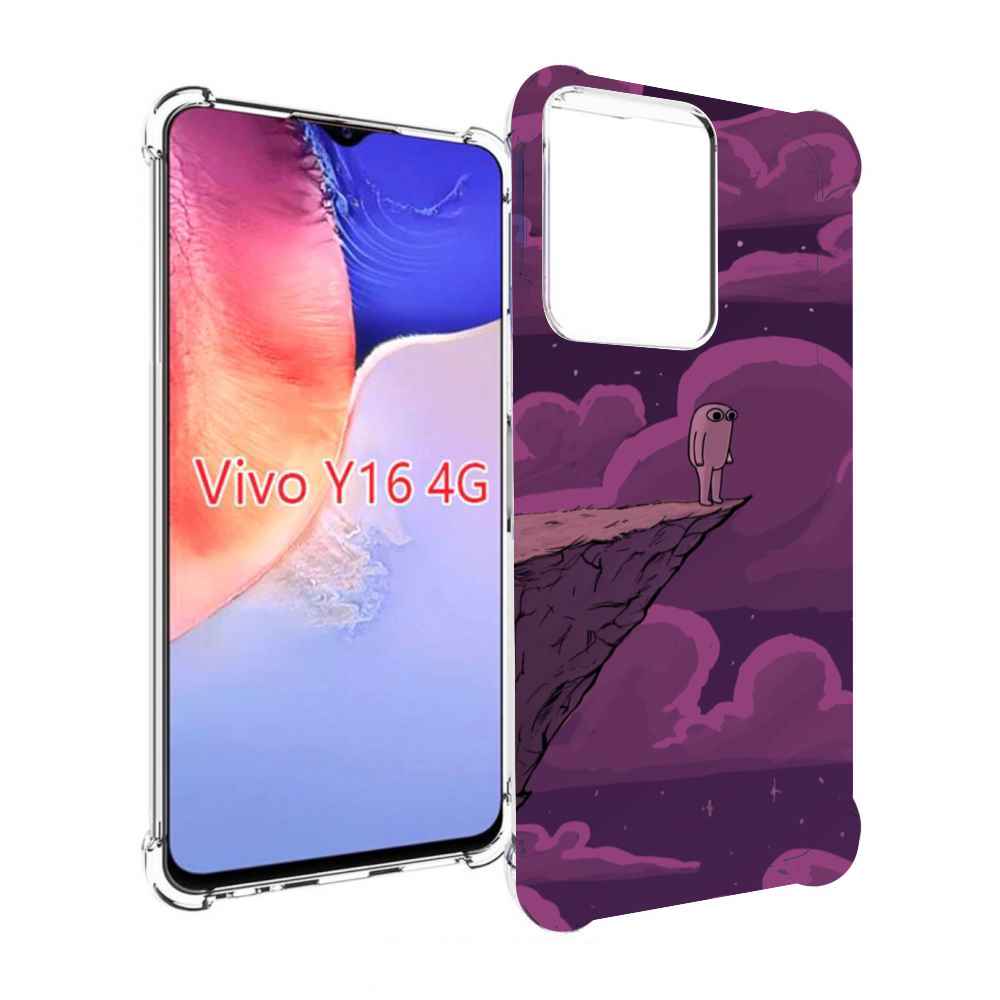 

Чехол MyPads розовая-фасолька для Vivo Y16 4G/ Vivo Y02S, Прозрачный, Tocco