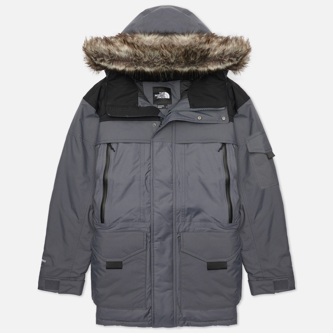 фото Парка мужская the north face t0cp07 серая xl