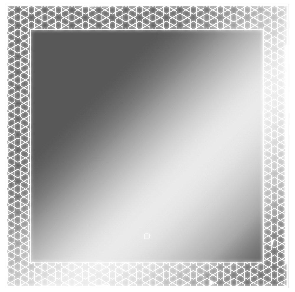 Зеркало Домино Манила 700х700 с подсветкой покрывало домино серый р 100х150