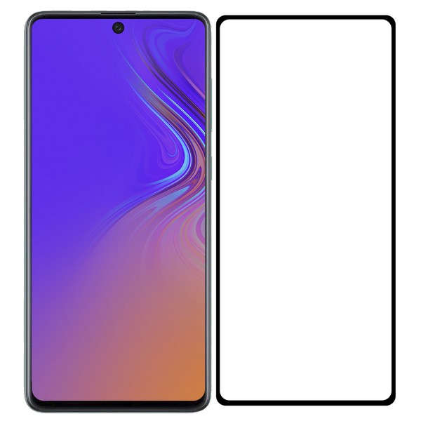 

Защитное стекло Full Glue Premium Krutoff для Samsung Galaxy A91 черное