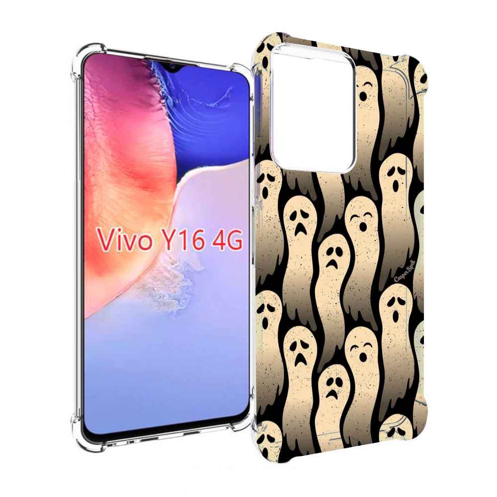 

Чехол MyPads разные души для Vivo Y16 4G/ Vivo Y02S, Прозрачный, Tocco