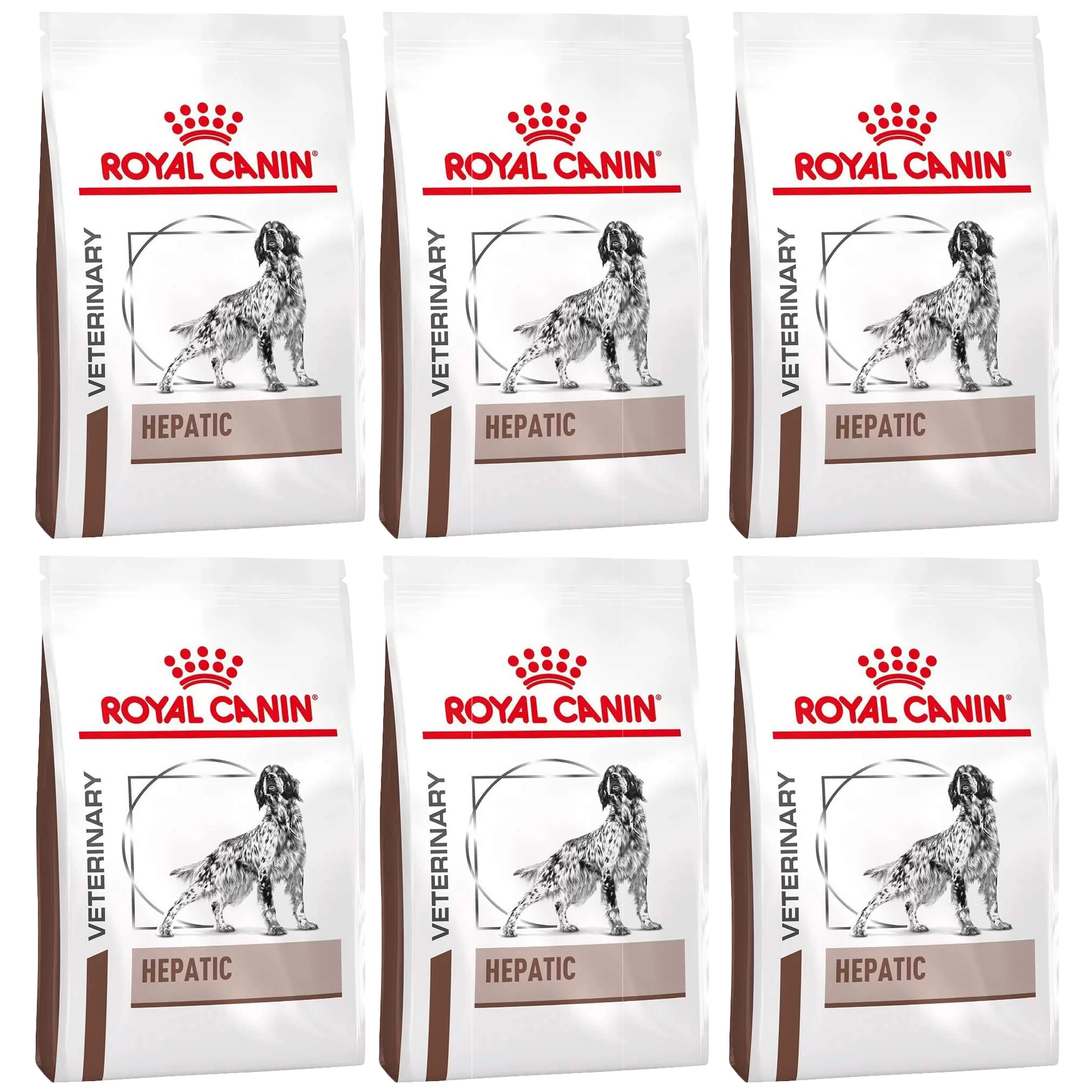 Сухой корм для собак Royal Canin Hepatic HF16, при заболеваниях печени, 6 шт по 1,5 кг