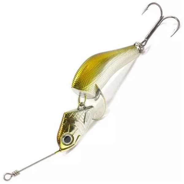 

Воблер Wake Jigwobbler 18 г, 65 мм, yellow chrome, 1 шт., Желтый;серебристый, Jigwobbler