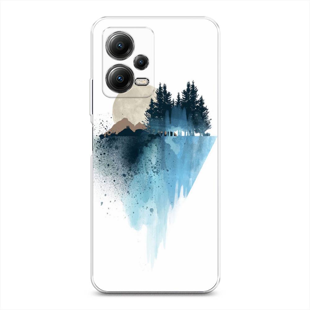 

Чехол Awog на Poco X5 5G "Горы 5", Голубой, 317950-4