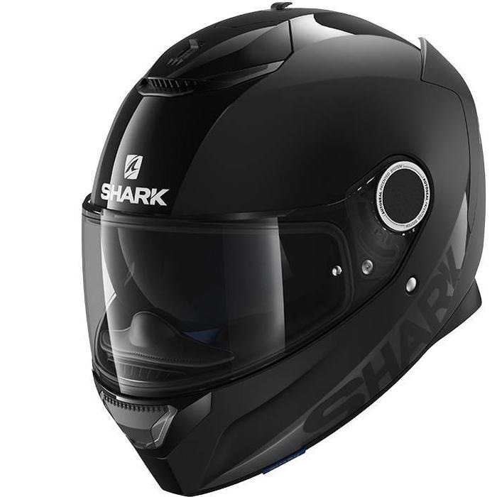 

Шлем-интеграл SHARK SPARTAN BLANK BLACK L, Черный