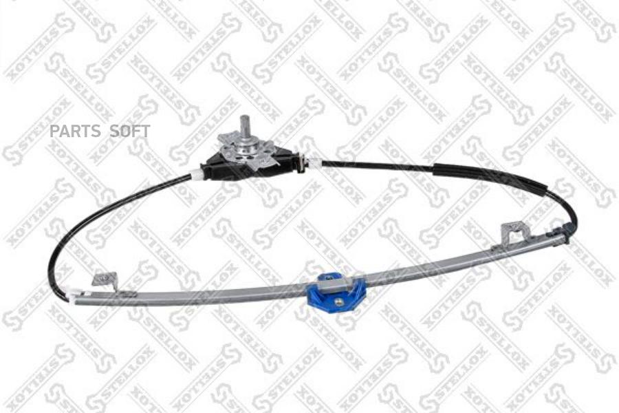 

STELLOX 7550430SX 75-50430-SX_стеклоподъемник задний левый! механ.\ VW Golf/Jetta <91/Pass