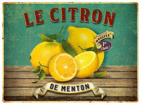 фото Подставки на пробке лимоны ментона 40х29 см (4шт) top art studio