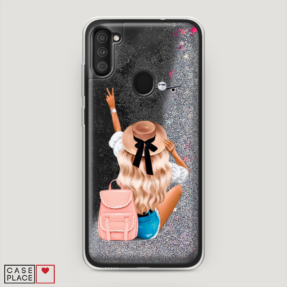 

Чехол Awog на Samsung Galaxy M11 / Самсунг M11 "Автостопом самолетом", Разноцветный, 2100691-1