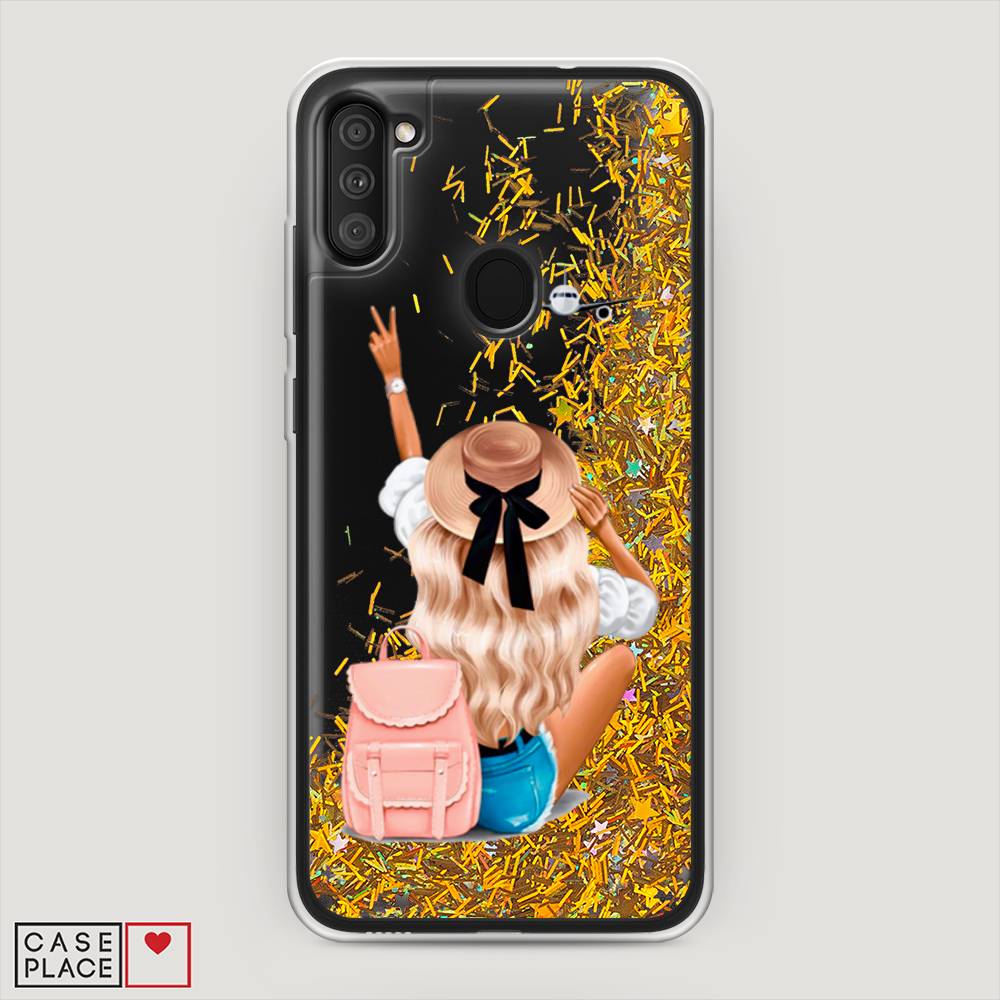 

Чехол Awog на Samsung Galaxy M11 / Самсунг M11 "Автостопом самолетом", Разноцветный, 2100690-1