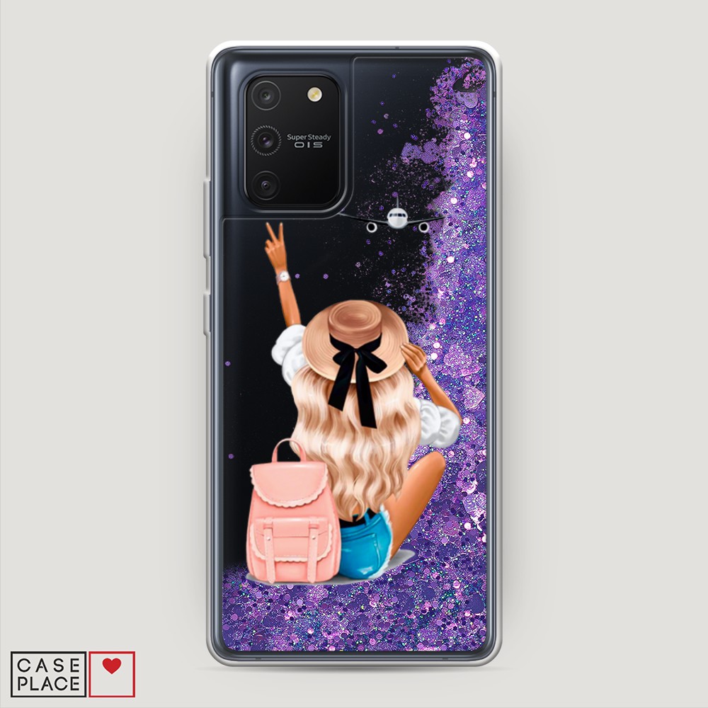 

Чехол Awog на Samsung Galaxy A91/S10 Lite "Автостопом самолетом", Разноцветный, 29992-1
