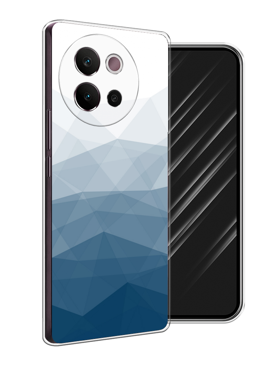 

Чехол Awog на Vivo V40 Lite 5G "Абстракция небо", Синий;голубой;белый, 2611550-1