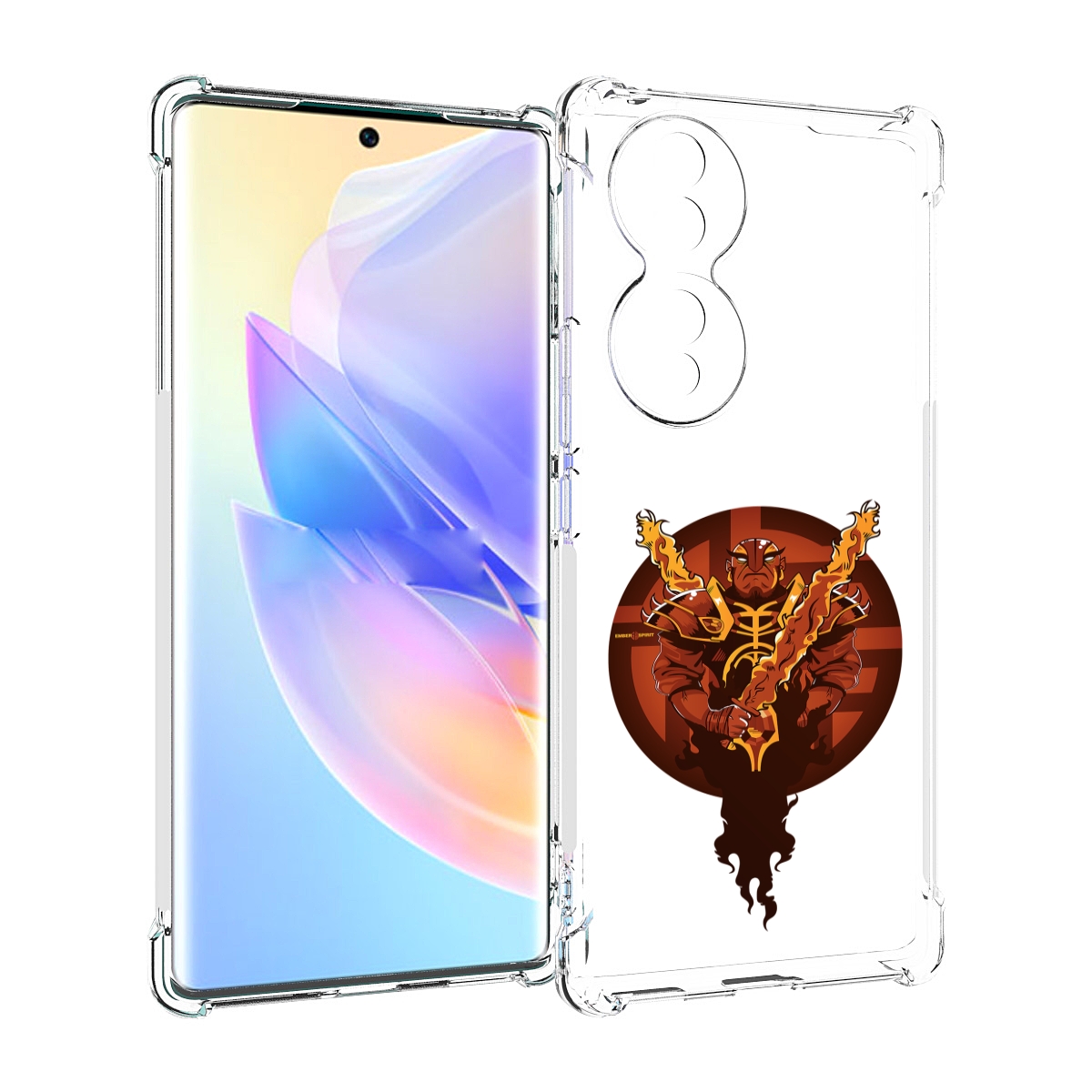 

Чехол MyPads ember spirit для Honor 70, Прозрачный, Tocco