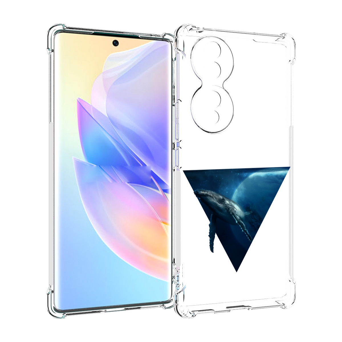 

Чехол MyPads 3D кит для Honor 70, Прозрачный, Tocco