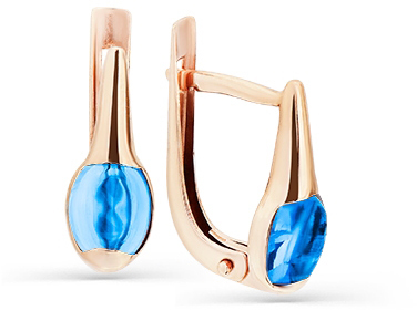 

Серьги женские из золота Magic Stones 02-2-888-1300-010, топаз