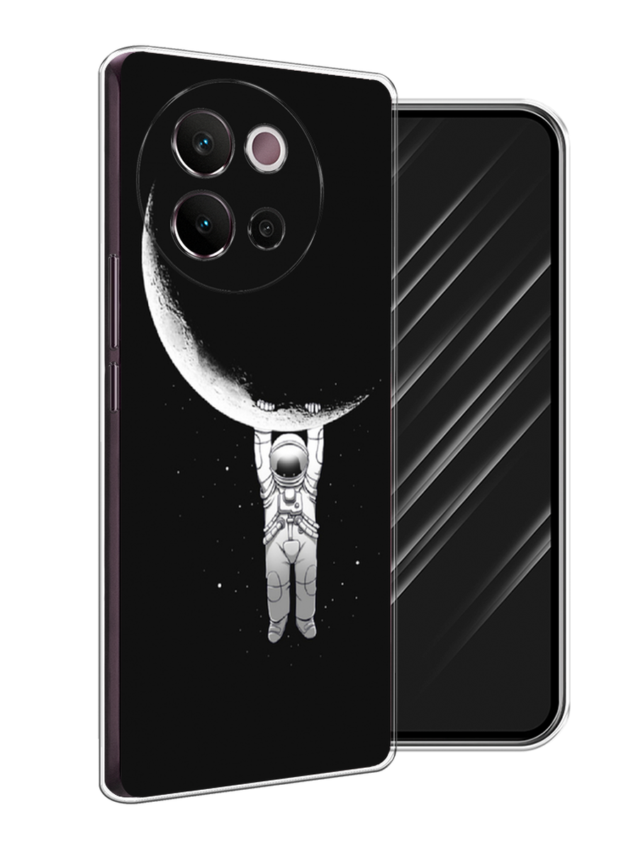 

Чехол Awog на Vivo V40 Lite 5G "Космонавт", Белый;черный, 2611550-1