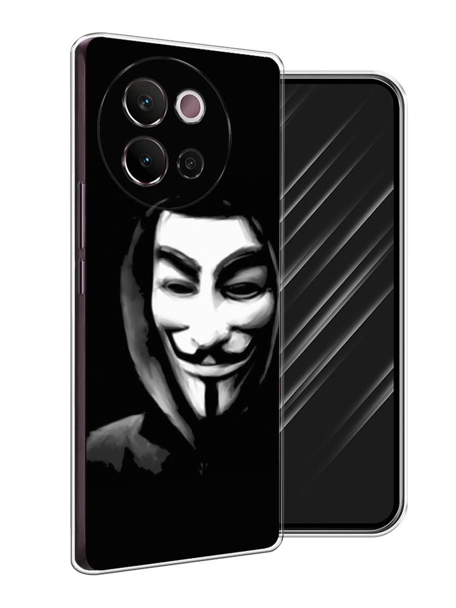 

Чехол Awog на Vivo V40 Lite 5G "Анонимус", Черный;серый;белый, 2611550-1