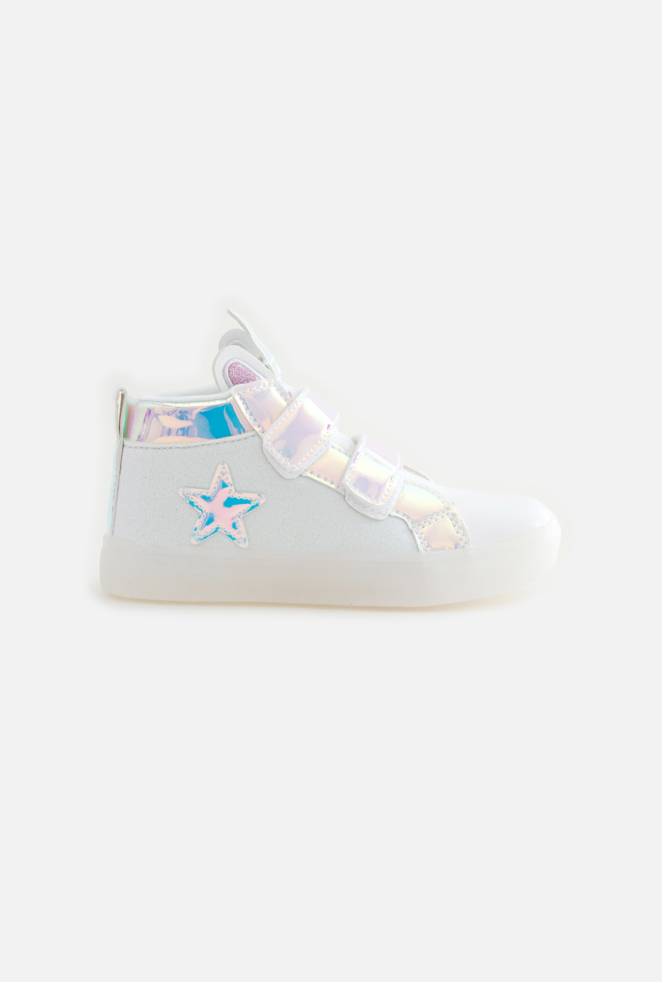 фото Ботинки для девочек размер 32, белый acoola
