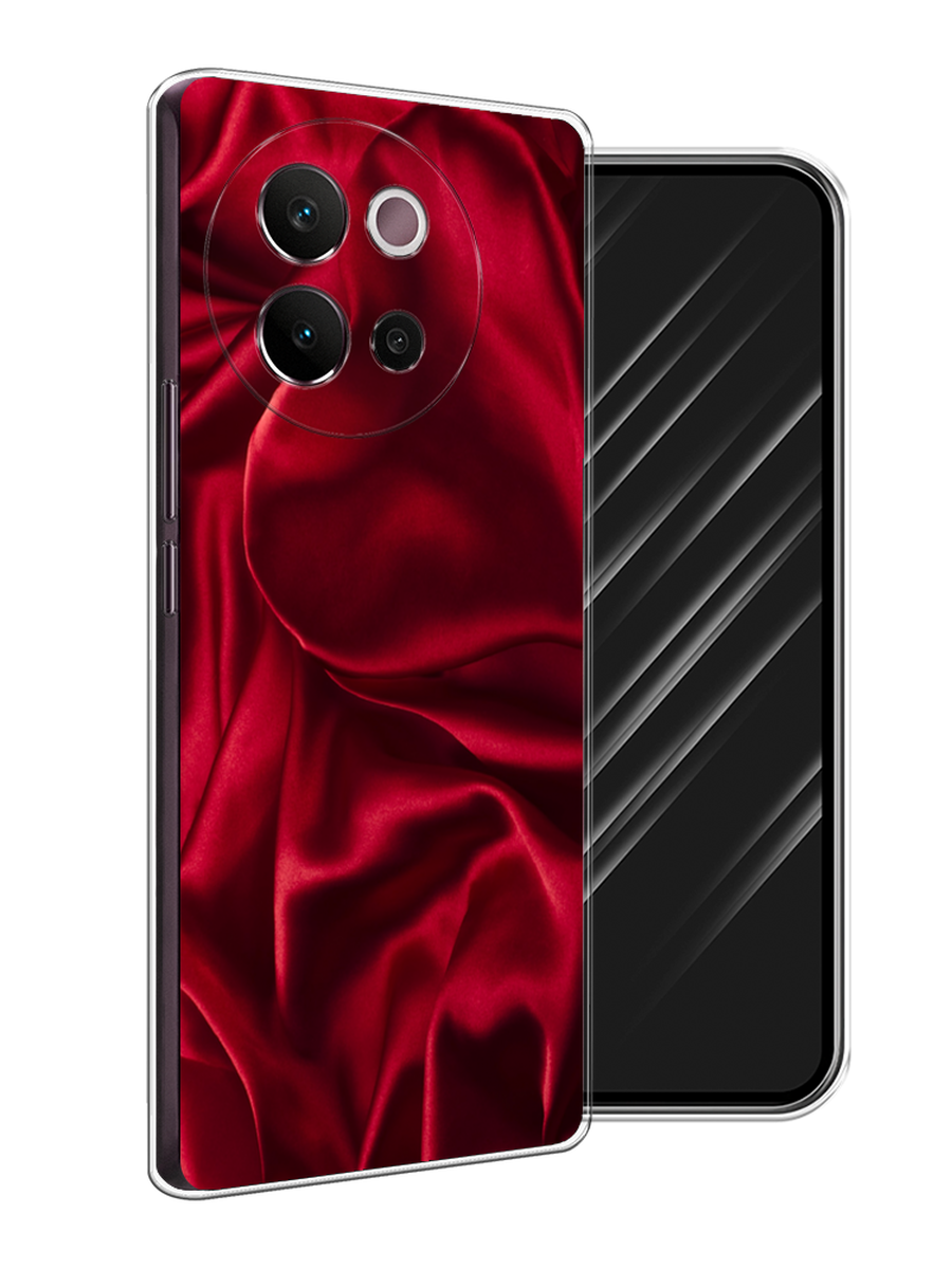 

Чехол Awog на Vivo V40 Lite 5G "Текстура красный шелк", 2611550-1