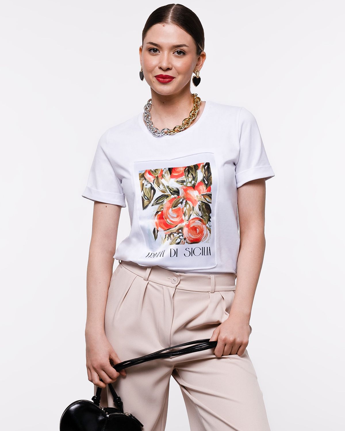 

Футболка женская SAHAR Art lab OFSK белая 2XL, Белый, OFSK