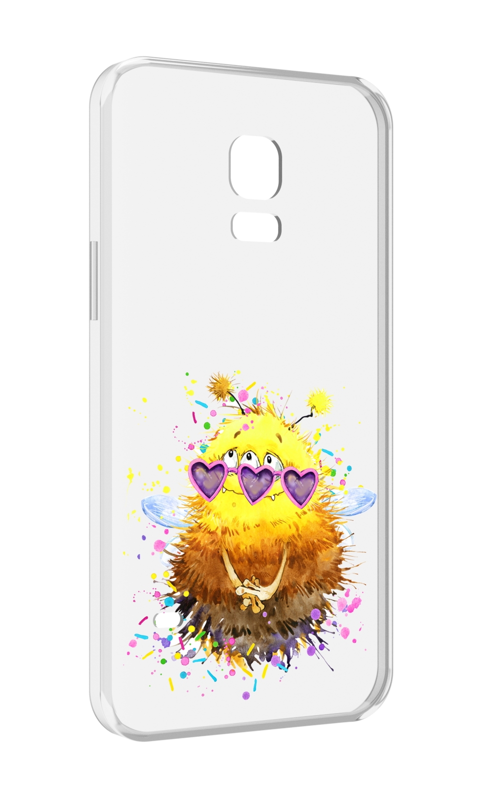 

Чехол MyPads Пушитый шмель для Samsung Galaxy S5 mini, Прозрачный, Tocco