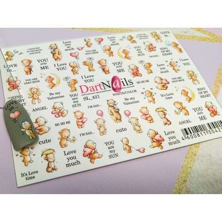 

Слайдер-дизайн DartNails Art-Fashion №421