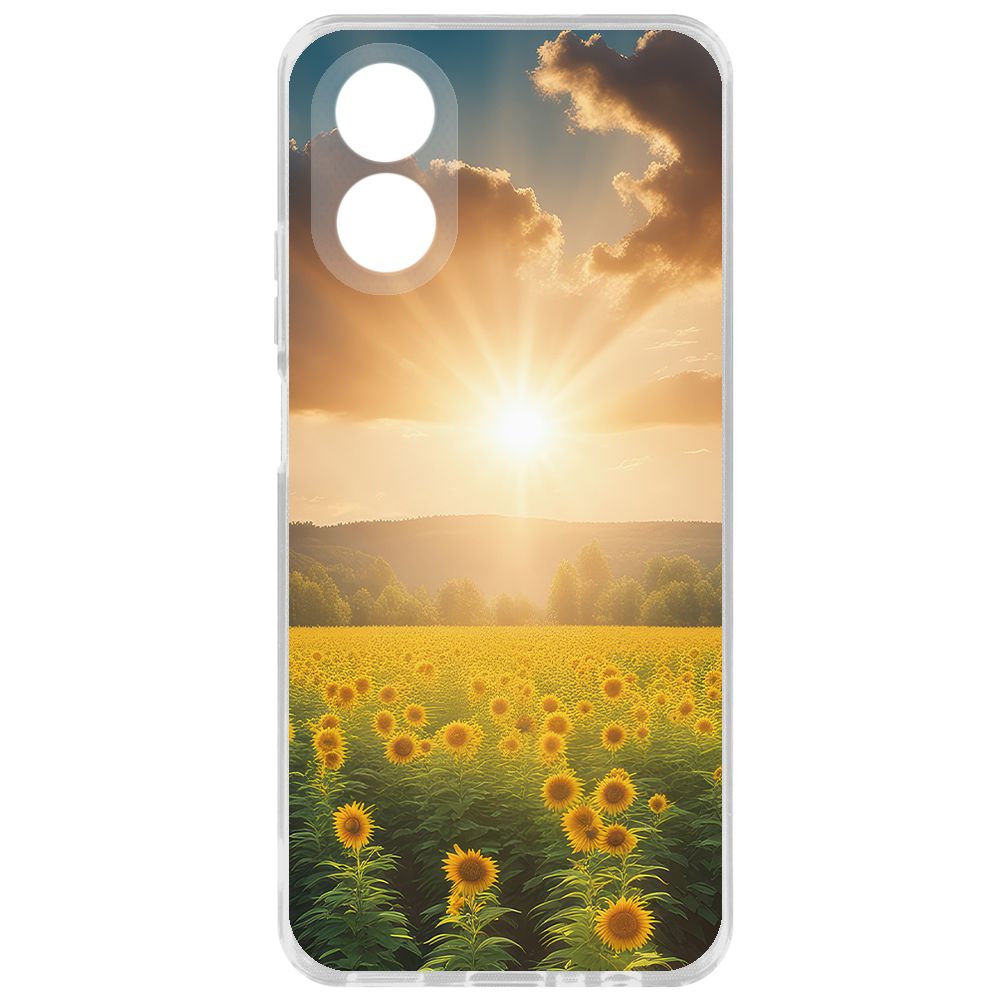 

Чехол-накладка Krutoff Clear Case Солнечно для Oppo A38 4G, Прозрачный