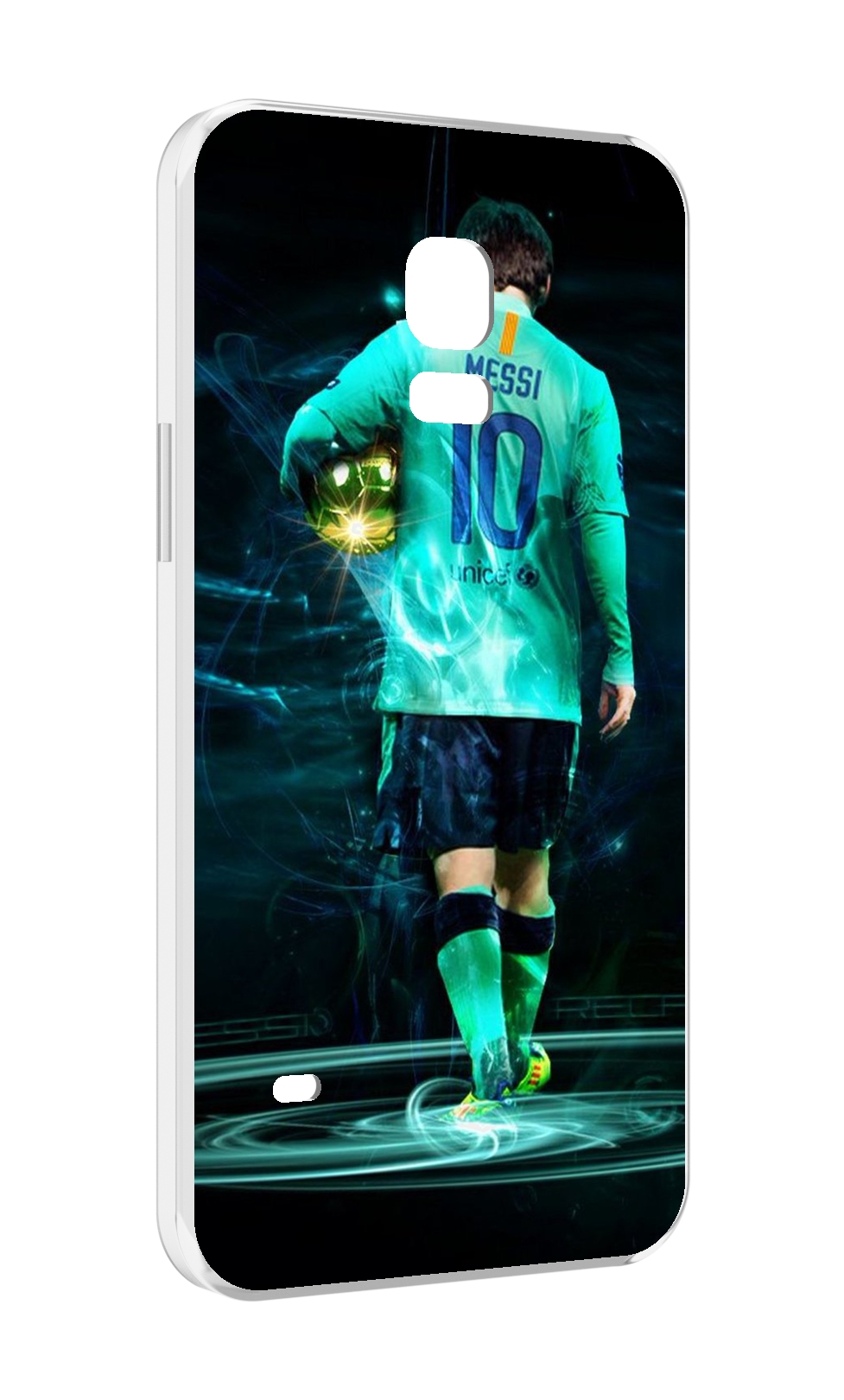 

Чехол MyPads Месси мужской для Samsung Galaxy S5 mini, Прозрачный, Tocco