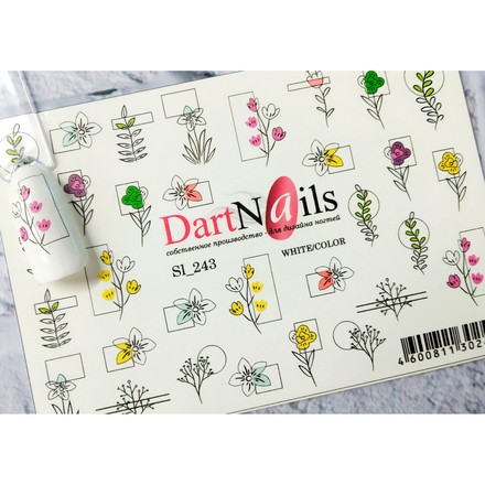 

Слайдер-дизайн DartNails Art-Fashion №243