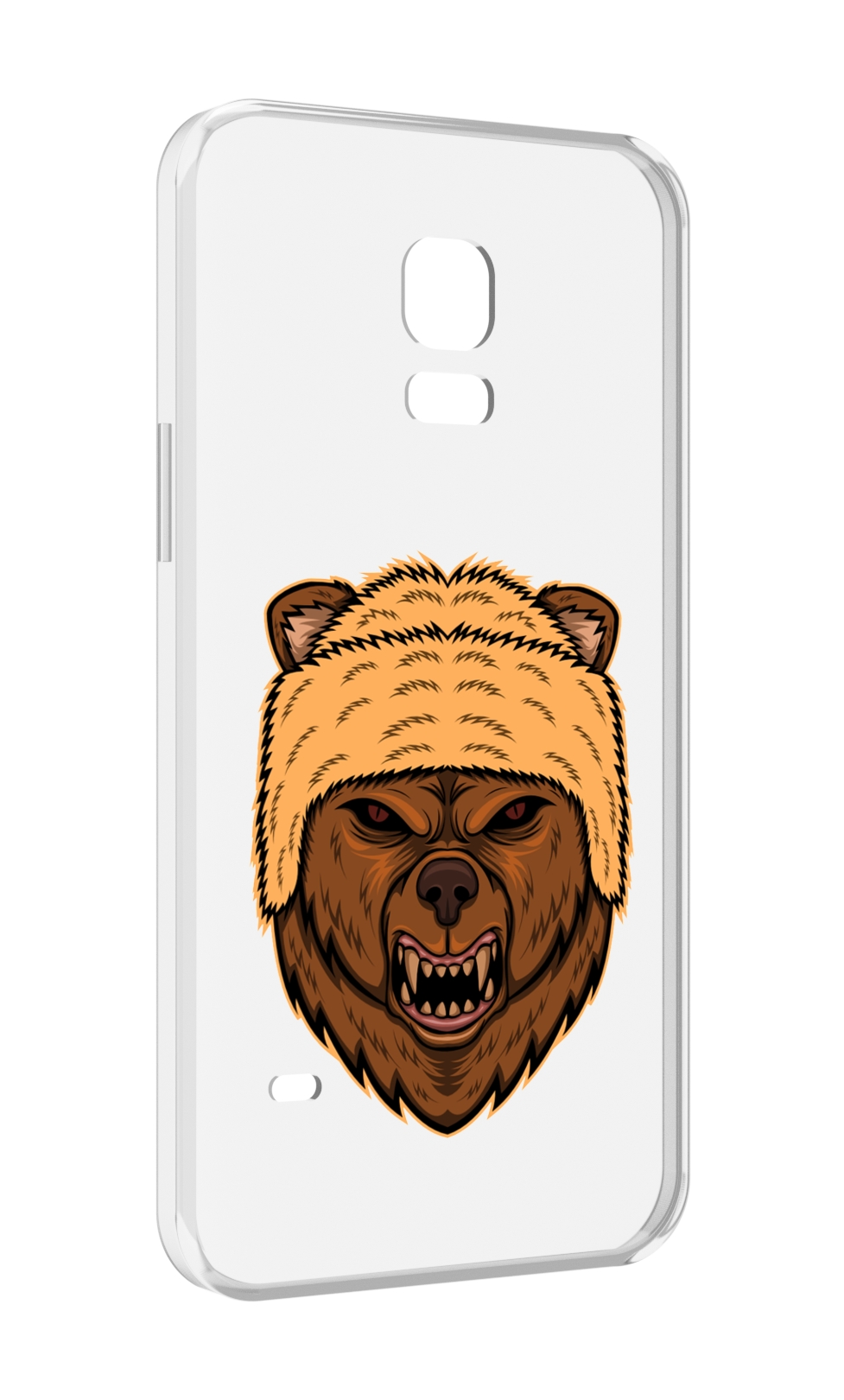 

Чехол MyPads Медведь-в-шапке для Samsung Galaxy S5 mini, Прозрачный, Tocco