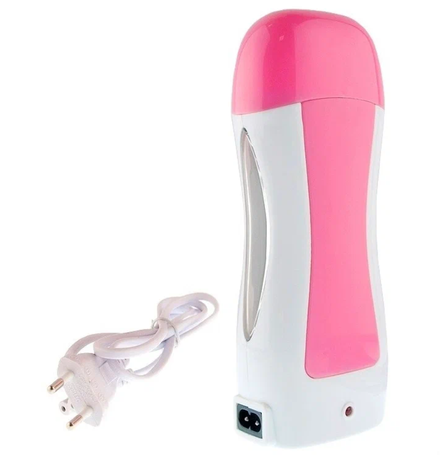 Воскоплав для воска Igrobeauty, в картридже 40W, розовый