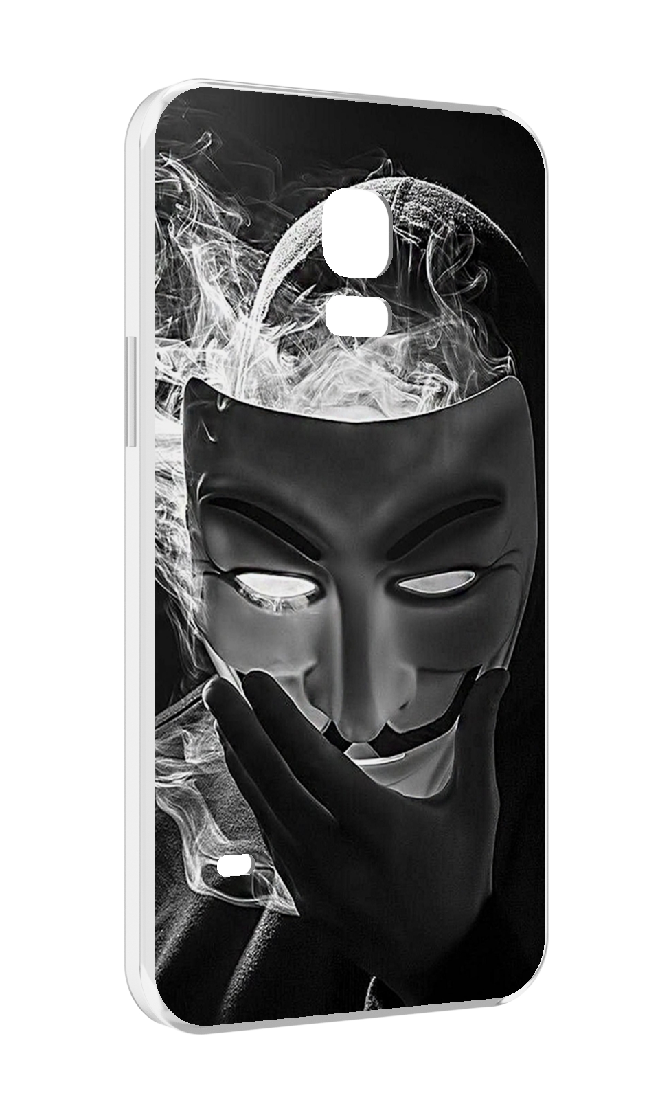 

Чехол MyPads Маска для Samsung Galaxy S5 mini, Прозрачный, Tocco