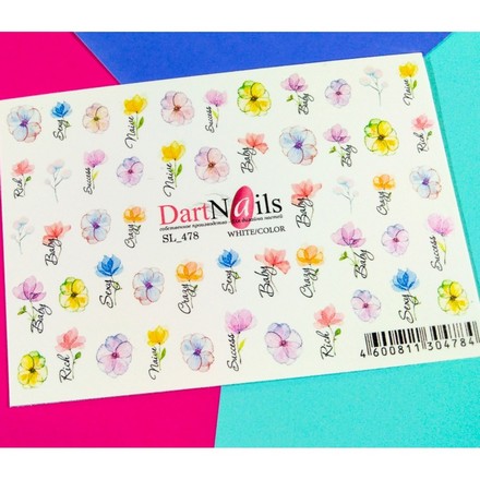 

Слайдер-дизайн DartNails Art-Fashion №478