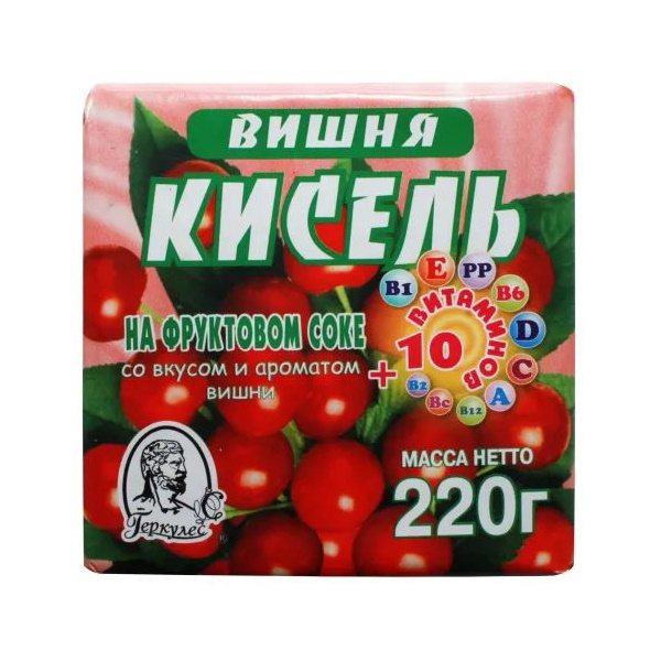 

Кисель Геркулес-С вишня 220 г