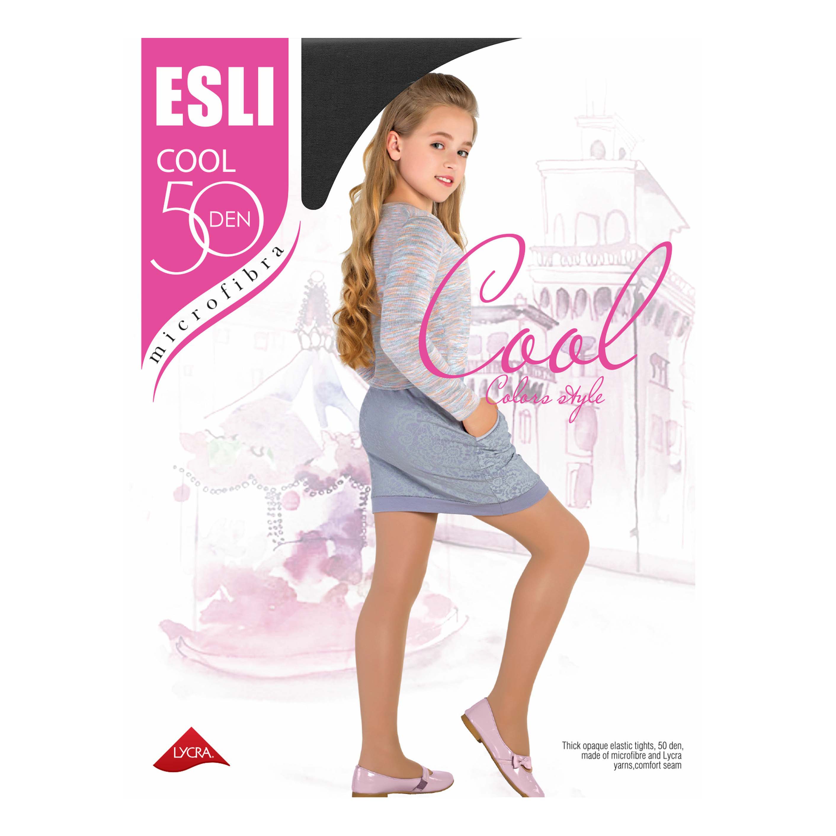 

Колготки детские Esli, черный