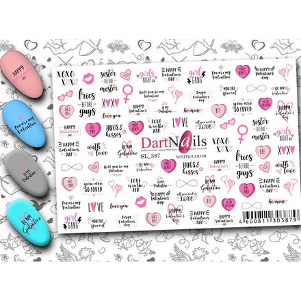 

Слайдер-дизайн DartNails Art-Fashion №387