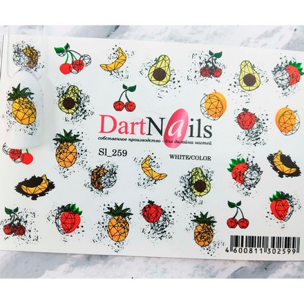 

Слайдер-дизайн DartNails Art-Fashion №259