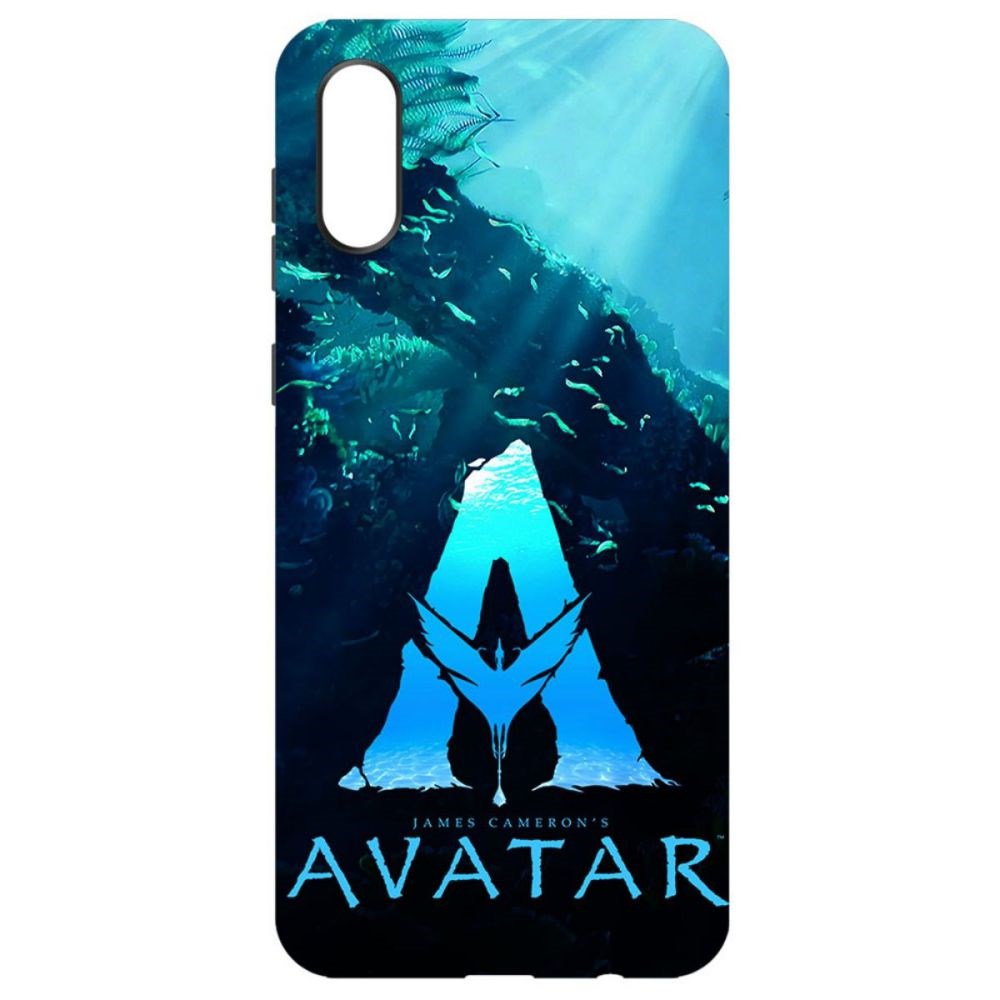 

Чехол-накладка Софт Аватар - Цветное лого для Samsung Galaxy A02 (A022), Черный