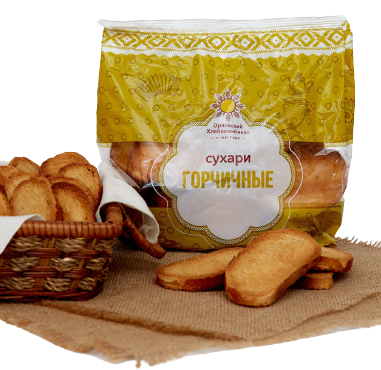 

Сухари Орловский хлебокомбинат Горчичные 400 г