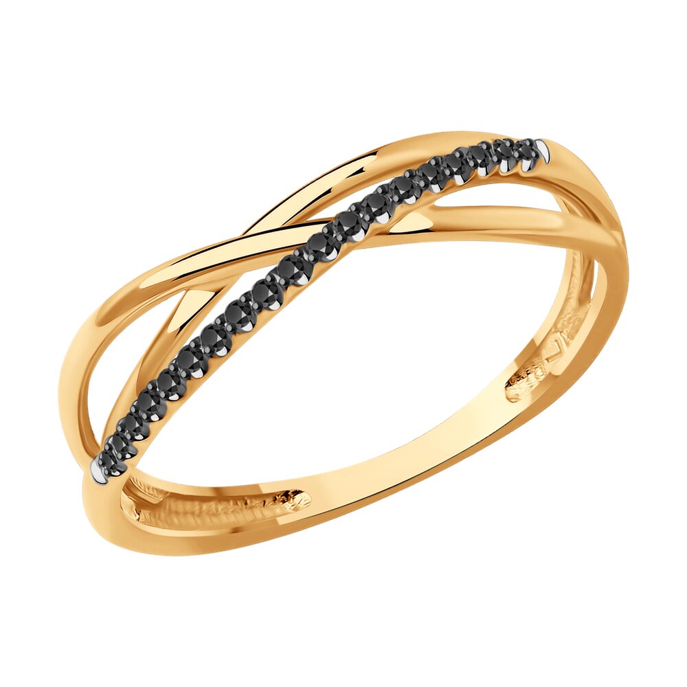 

Кольцо из красного золота с бриллиантом р.  Diamant 51-210-01896-3, 51-210-01896-3