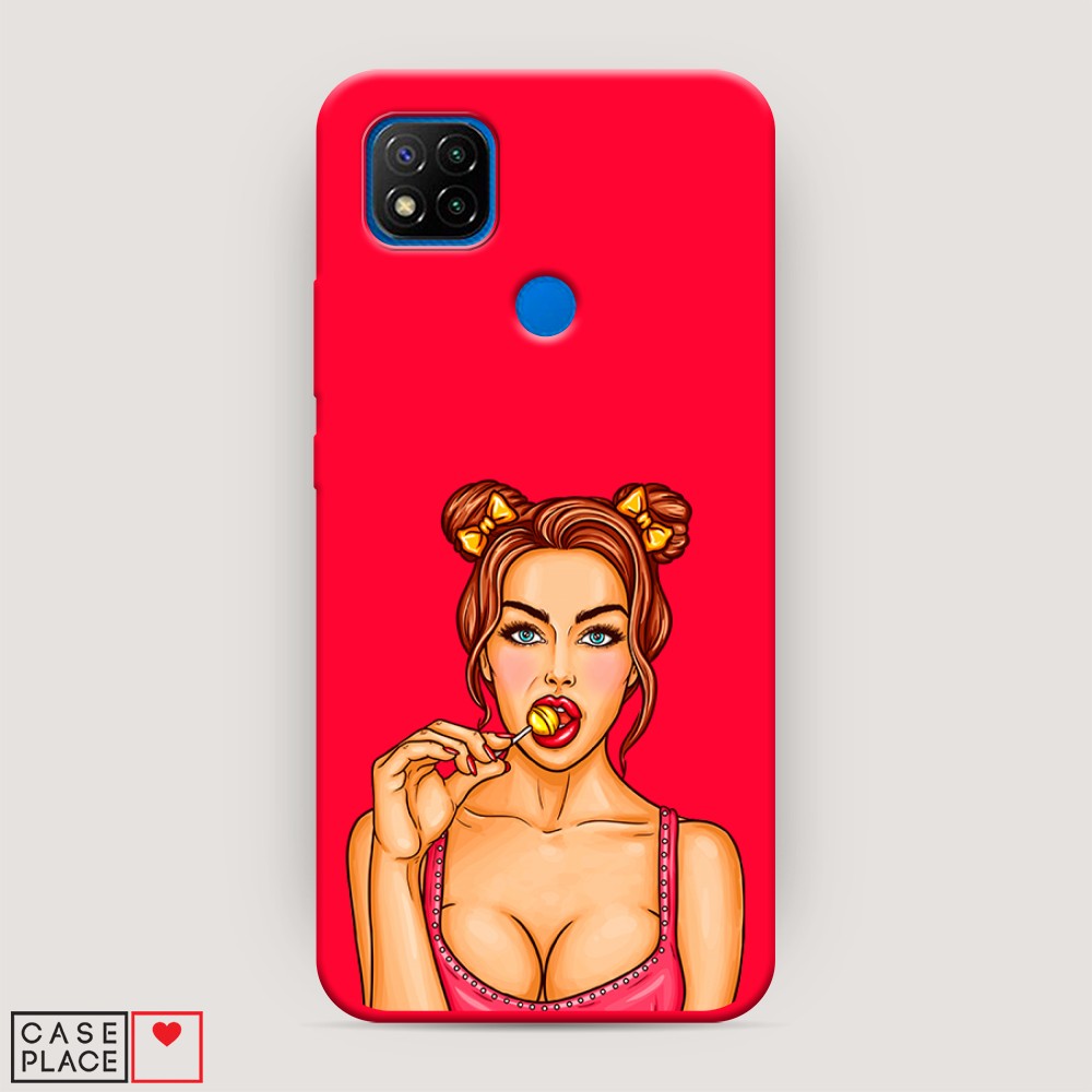 

Чехол Awog на Xiaomi Redmi 9C "Вкусный леденец", Разноцветный