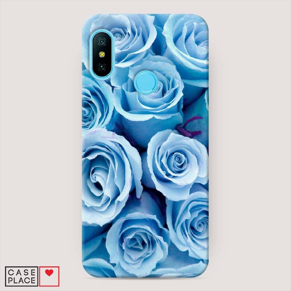 

Пластиковый чехол "Лазурные розы" на Xiaomi Mi A2 Lite, 34220-6