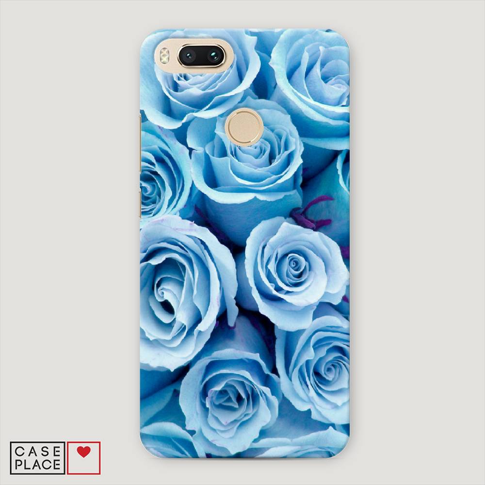 

Пластиковый чехол "Лазурные розы" на Xiaomi Mi A1