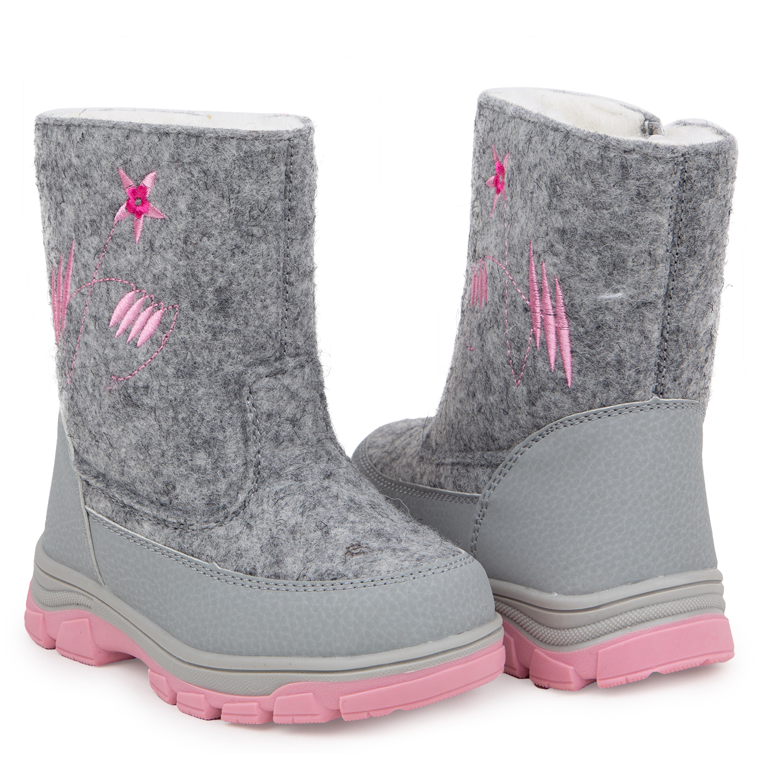 

Валенки KDX/KDX BSTF20-32 grey pink серый р.24, BSTF20-32