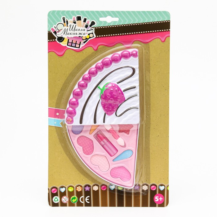 

Набор косметики для девочки Школа талантов Тортик, 1 слой, Разноцветный