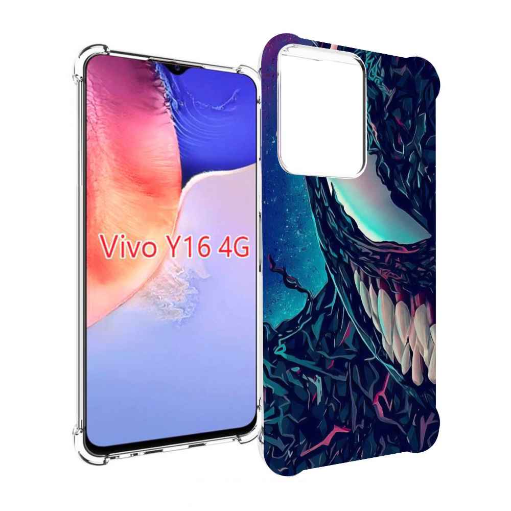 

Чехол MyPads полу веном для Vivo Y16 4G/ Vivo Y02S, Прозрачный, Tocco