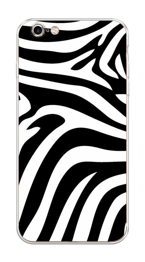 

Чехол на Apple iPhone 6 Plus/6S Plus "Полоски зебры", Черный;белый;бежевый, 10550-1