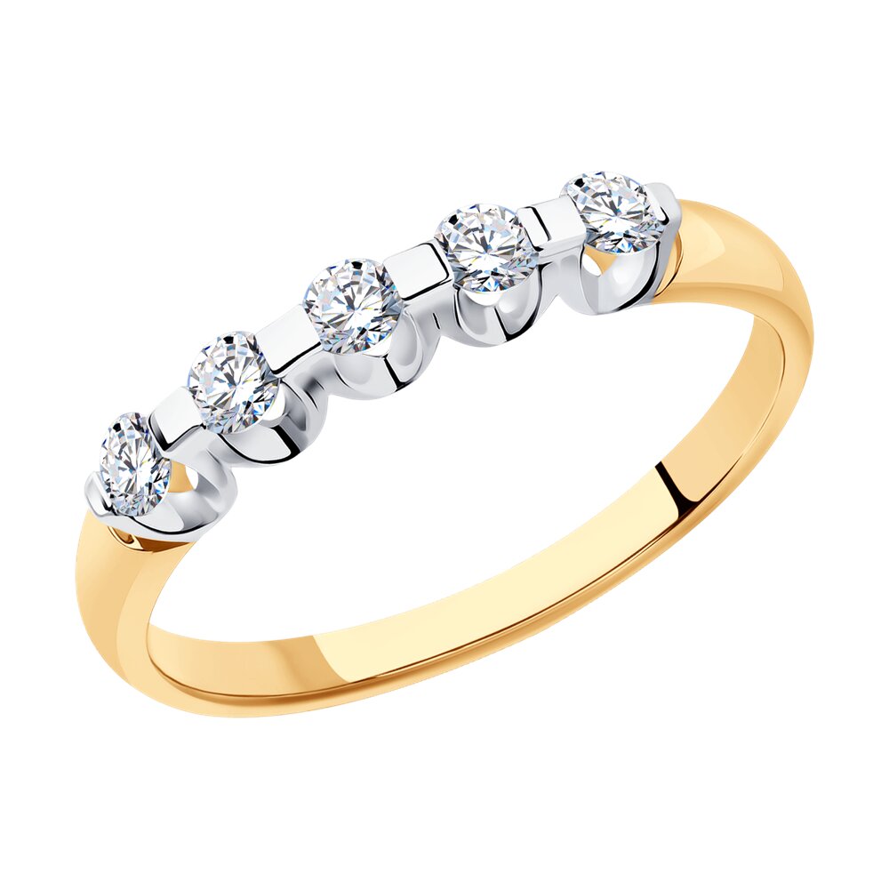 

Кольцо из красного золота с бриллиантом р.  Diamant 51-210-01583-1, 51-210-01583-1