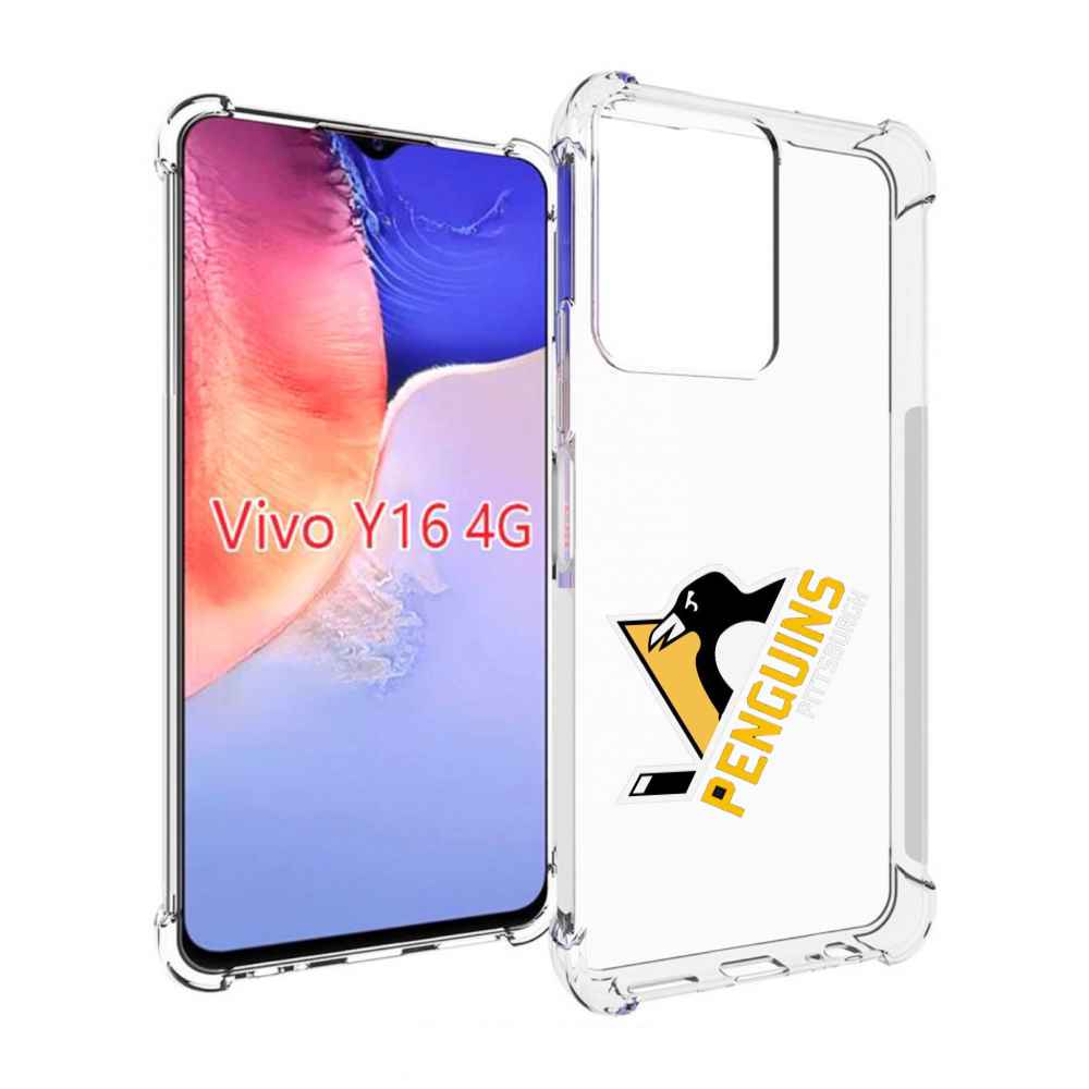 

Чехол MyPads питтсбург пингвинс для Vivo Y16 4G/ Vivo Y02S, Прозрачный, Tocco