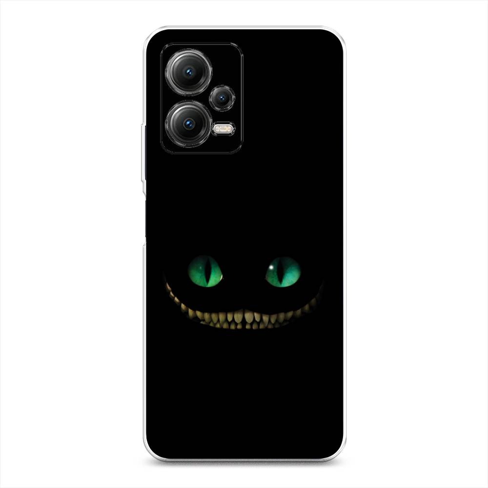 

Чехол Awog на Poco X5 5G "Зеленоглазый чеширский кот", Черный, 317950-10