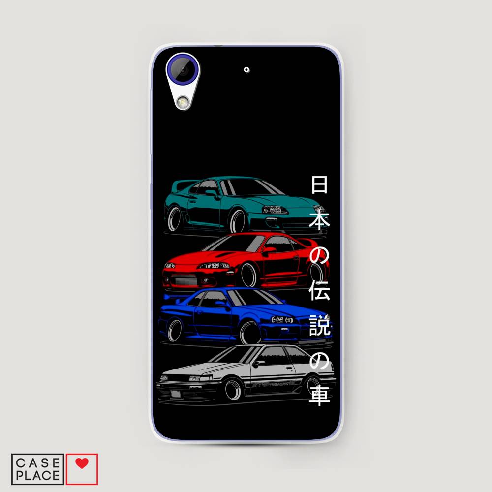 

Чехол Awog на HTC Desire 628 / Эйчтиси Дизайр 628 "JDM Legend cars", Разноцветный, 101650-5